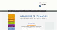 Desktop Screenshot of conseilformationamiante.com